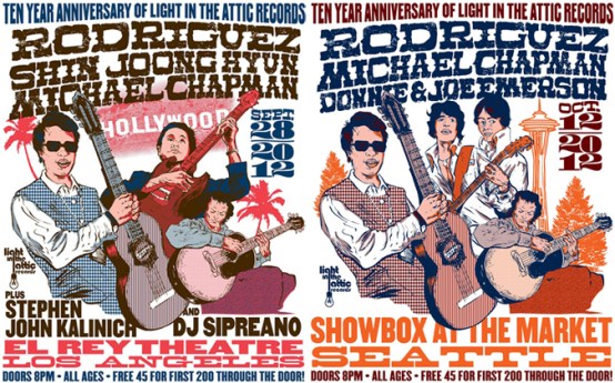 Light In The Attic's 10 Year Anniversary | Seattle &amp; Los Angeles Concerts