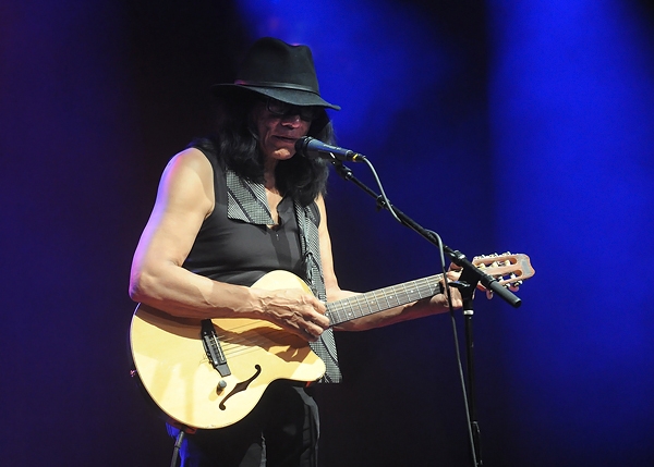 Rodriguez performs at the Highline Ballroom in New York. 