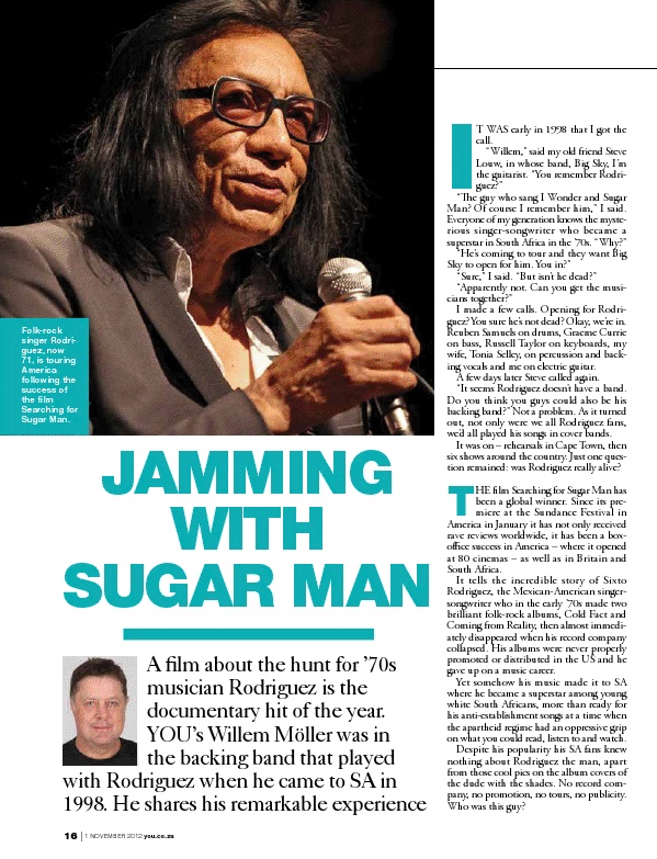 Jamming With Sugar Man