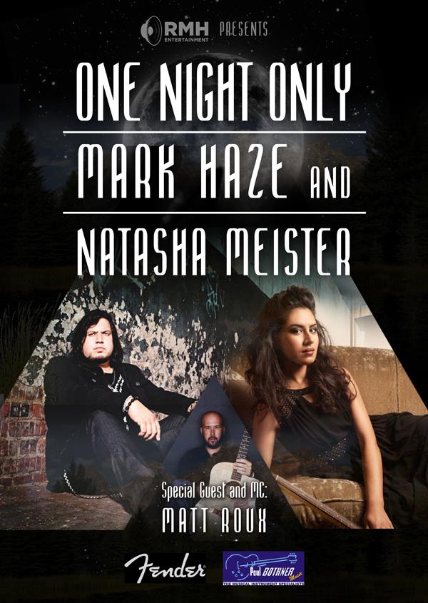 RMH presents: One Night Only with Mark Haze & Natasha Meister